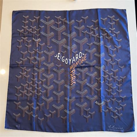 goyard scarf size|goyard silk scarf.